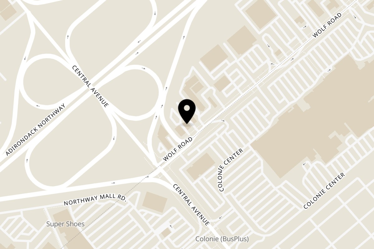Map showing the location of Maharaja Indian Restaurant Albany on 10 Wolf Rd in Albany